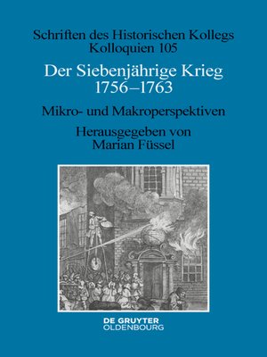 cover image of Der Siebenjährige Krieg 1756–1763